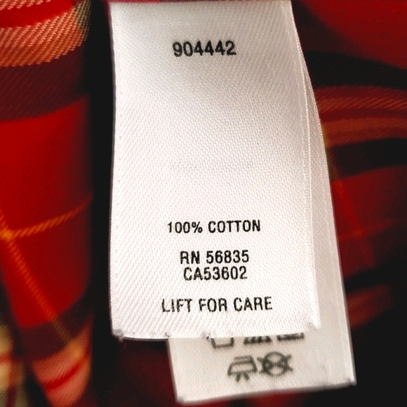 Cabela's Outfitter Series Men's Tall Button Down Plaid Shirt XL - Picture 6 of 6